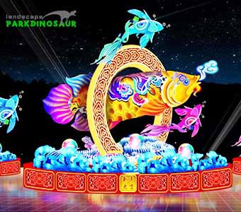 Menerangi Taman Dengan Tanglung Pesta